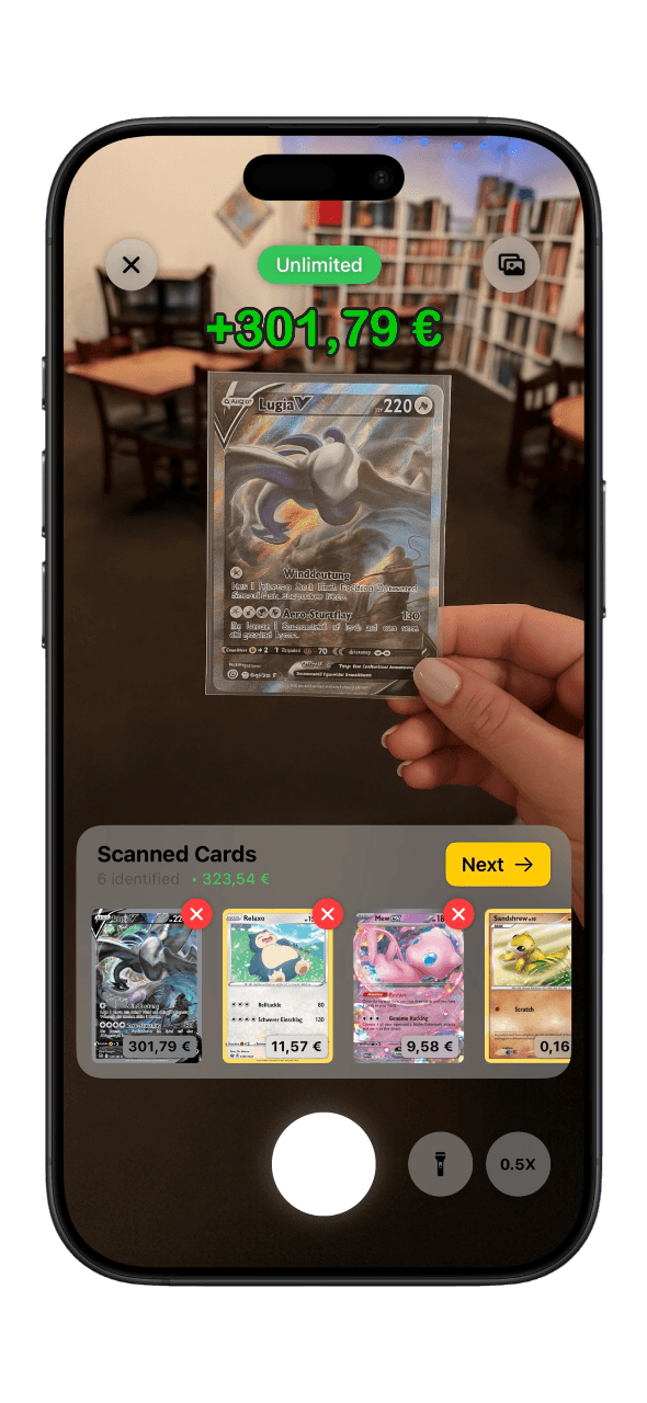 AI-Powered Card Scanning